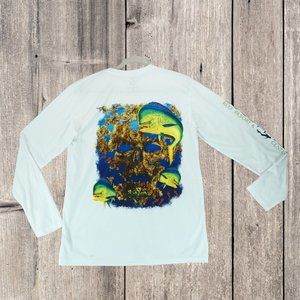 Sea Fear Men's Long Sleeve Fishing Snorkeling Eagle‎ Ray